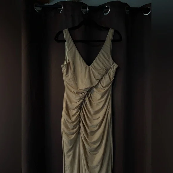 Michael Costello x REVOLVE Misha Maxi in Nude - Picture 4 of 8